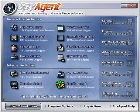 PC Monitoring Surveillance Software